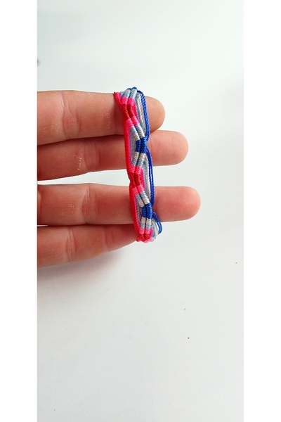 TUTU DESİGN Handmade Rasta Color Braided Bracelet – Adjustable Surf Style Uni...