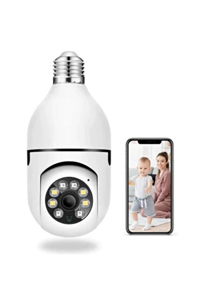 lotfi Cameră inteligentă cu bec, Wi-Fi, HD, cu senzor de mișcare