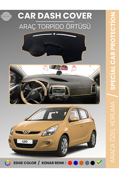 e-biz Hyundai̇ İ20 (2008-2014) Dashboard Cover Chest Protection Vehicle-Speci...