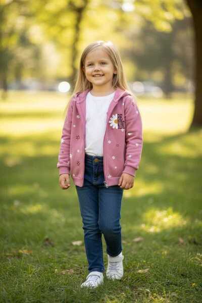 Ercahome tekstil Without Ribbons Two Yarn Flowers Daisy Girls Cardigan 12 Mon...