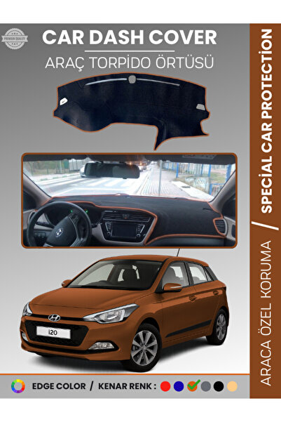 e-biz Hyundai̇ İ20 (2008-2014) Dashboard Cover Chest Protection Vehicle-Speci...