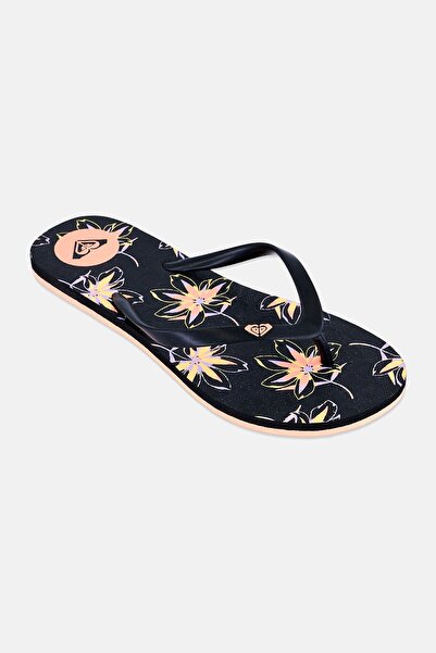 Roxy Women Floral Print Slip On Slippers, Multicolor