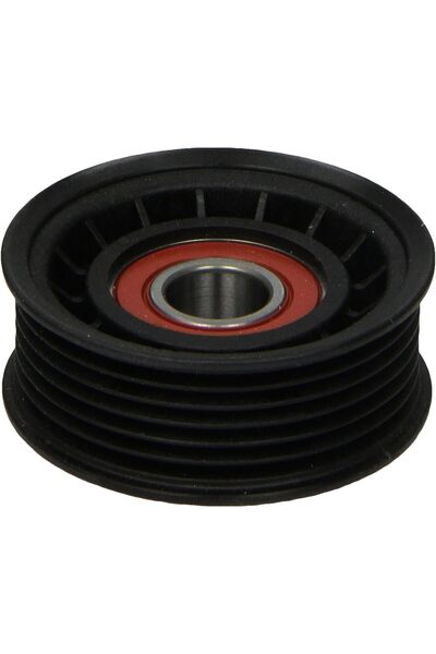 WIM Products 38008 Flanged Idler Pulley, 6-Groove Replacement for 89015 Tensi...