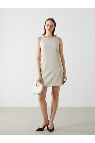 LC Waikiki Crew Neck Women's Mini Dress