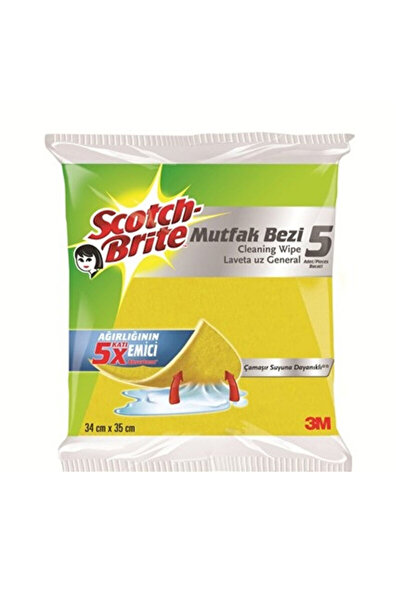 Scotch Brite Kitchen Cloth 5-Pack 2 Pcs