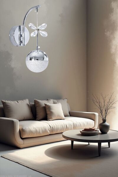 Harnelli 3 Renk Yanabilen Modern Ledli Aplik