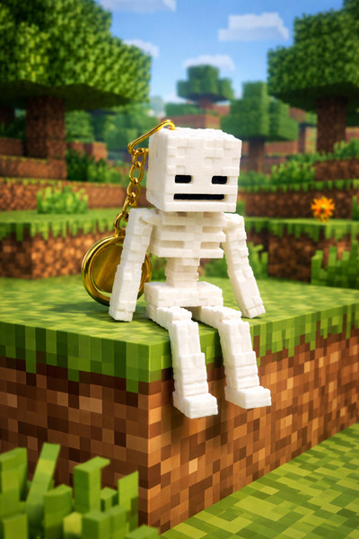 MINECRAFT ANAHTARLIK 3 d