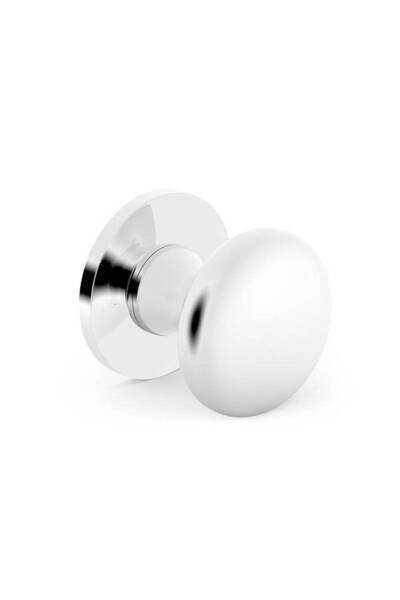 THG ORBIS SLIM FIX Χρωμιωμένα Κουμπιά 2 τεμ.