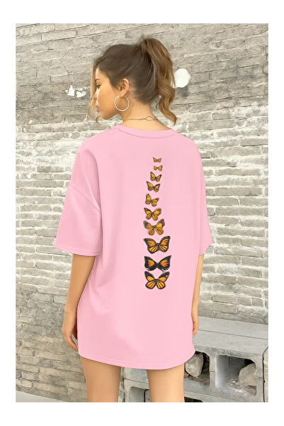 ZEMLİYA Unisex "Butterfly" Printed T-Shirt -Modern Style