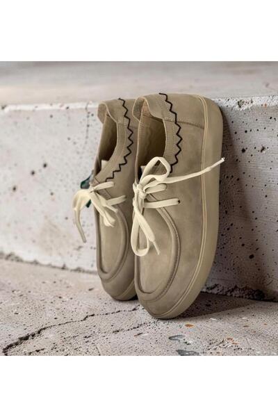 Venüs 2611001Y Women's Mink Nubuck Leather Shoes