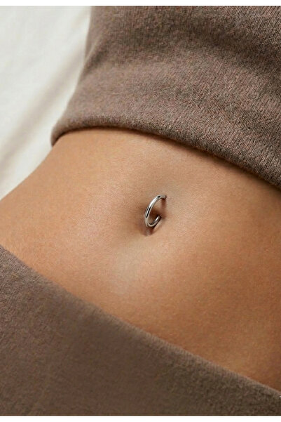 kurukafagift Halka Çelik Göbek Piercing