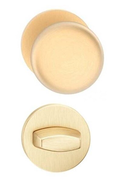 THG Orbis Slim Mobile Golden Satin Button with WC Rosette