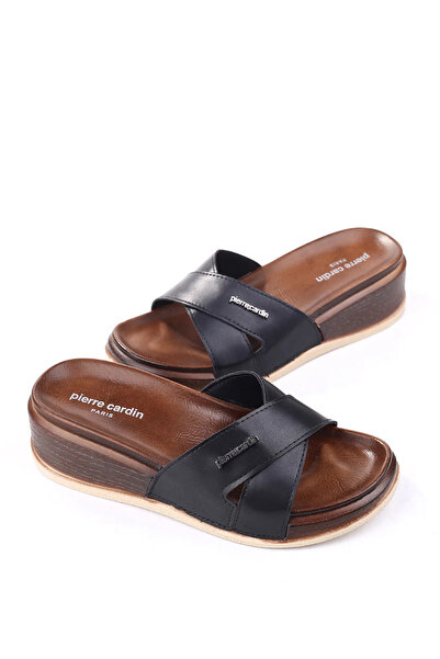 Pierre Cardin Pc-7423 5.5 cm Padded Sole Anatomical Women's Slippers