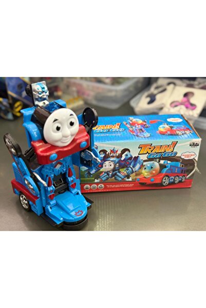 CUFFCUFFTOYS traın go go robot tren 21x10