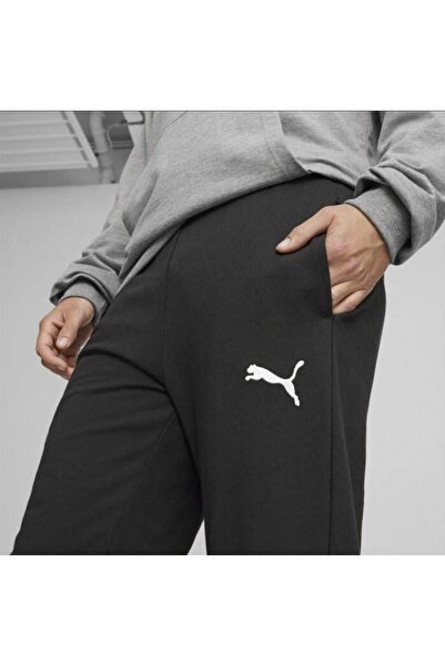 Puma Pantaloni Trening, Bărbați, TEAMGOAL, Casuals Pants, Bumbac, Negru, Mări...