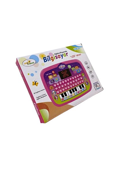 FELİTE Eğitici Piyanolu Bilgisayar EĞİTİCİ OYUNCAK LED EKRANLI İNGİLİZCE-TÜRKÇE