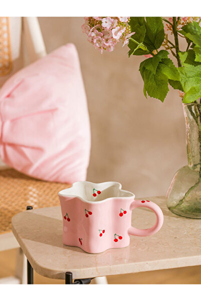 LC Waikiki Rmz Gi̇yi̇m Farkiyla Cherry Ba Printed Orselen Mug 300 ml