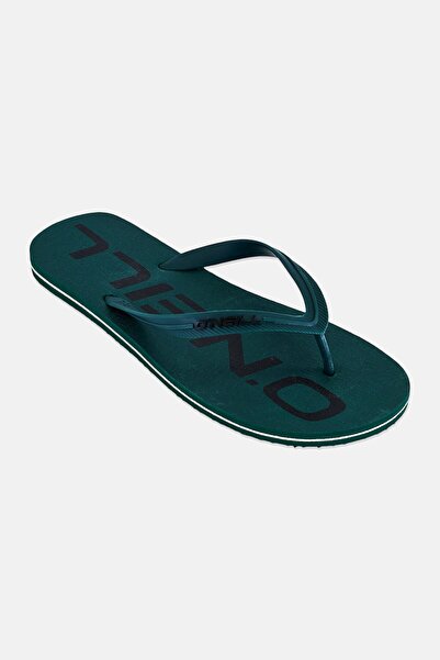 O'Neill Men Brand Logo Slip On Slippers, Dark Green