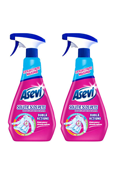 ASEVI Set 2x Soluție de îndepărtare a petelor cu spray, 750 ml