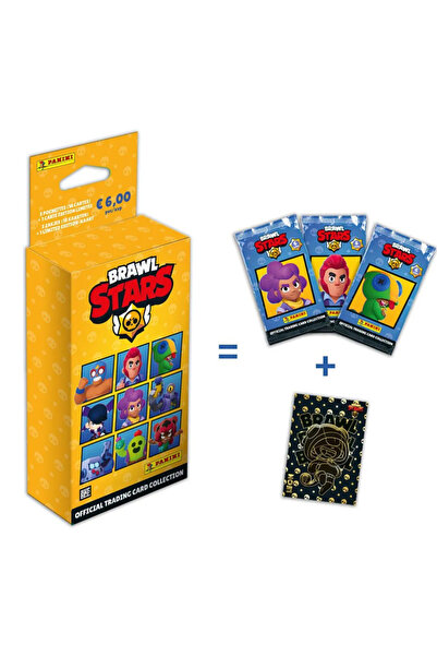 Next Plus Licensed Brawl Stars Blister Trading Card 5385 Eco by Panini 30 Car...