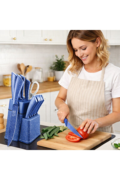 XYJ Professional Kitchen Knife Set 13 Pieces