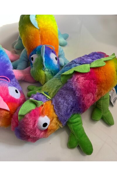 mavi su dünyası Peluş Bukalemun 40 Cm