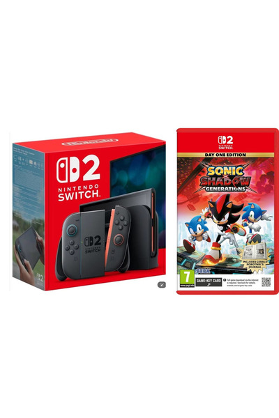 Nintendo Switch 2 + Ns2 Sonic Generations Shadow ( İthalatçı Garantili)