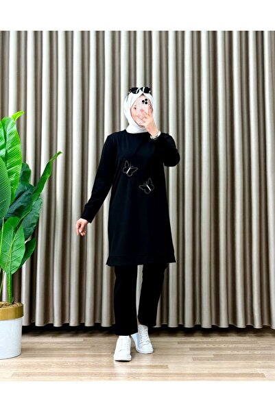 MaşuKa Kelebek detaylı Tunik