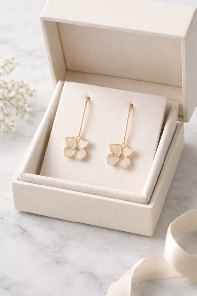 Koton Çiçek Detaylı Küpe