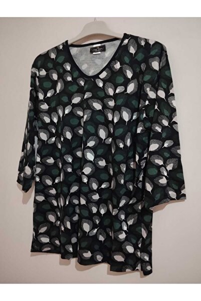 anne moda ankara Full Summer Capri Sleeve 95% Viscose Anti-Sweat Blouse