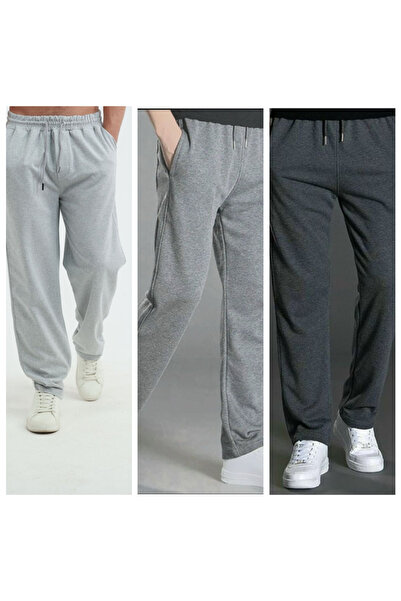 GOLSREY 3-Piece Men's Pants with Relaxed Cut and Comfortable Waist (Regenerat...