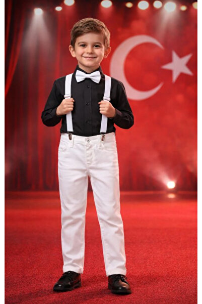 BLACK SWALLOW Costum pentru băieți, 23 aprilie, 29 octombrie, ținută de spect...