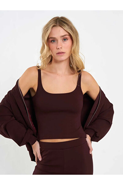 BIGNUANCE Mürdüm 3 Piece Sports Set Daily Casual Comfortable Stylish Women's ...