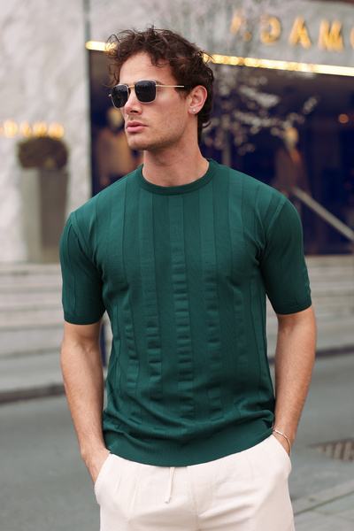 aziso Ανδρικό T-Shirt με λαιμόκοψη