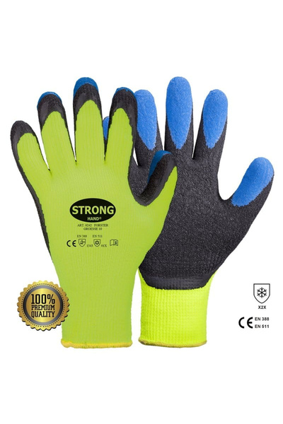 OEM Forster winter gloves made of latex-dipped Polyester - 9 9