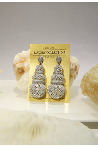 CHARM Crystal Royale Earrings – Statement with Zirconia