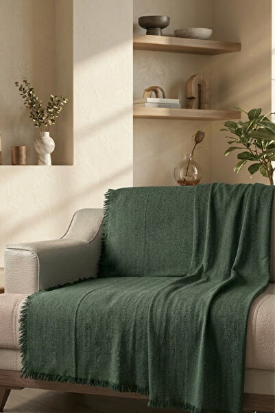 Valmia Home 100% Cotton Buldan Handmade B Herringbone Patterned King Size P T...