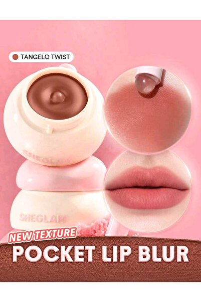 MyBalliStore Sheglam Bounce Putty Pocket Lip Pot Mat Ruj -Allık (Tangelo Twist)