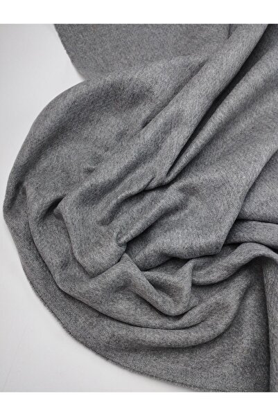 Kumaş Parça Țesătură molton în culoarea gri, 145x250cm