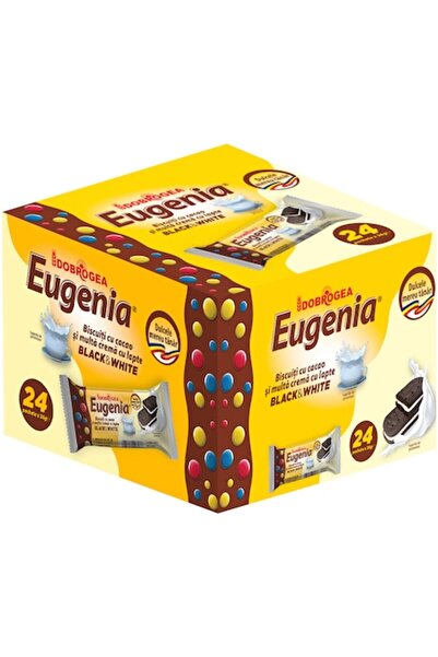 Dobrogea Eugenia Black & White Biscuits 24x36g, 864g