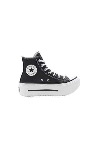 Converse Sneakers Ctas Lft Double Stack, Black, Unisex
