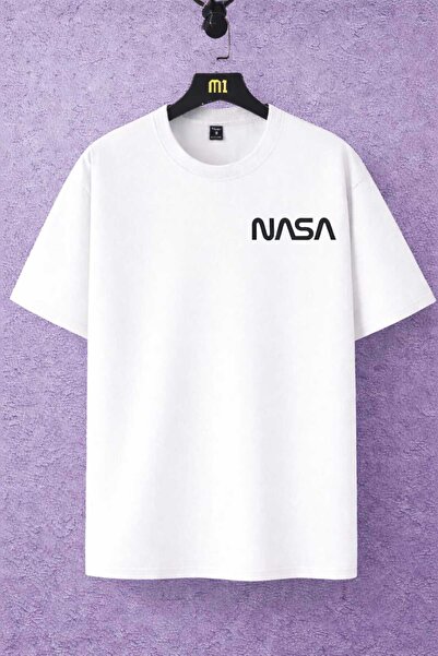 sor sign Unisex white NASA Printed t-shirt