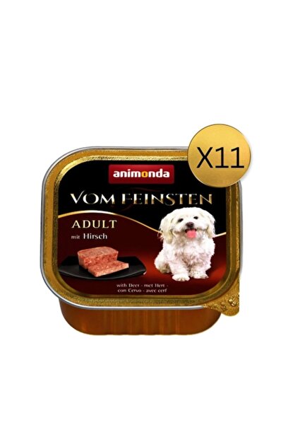 Animonda Hrană umedă pentru câini, Vom Feinsten, Senior, Căprioară, 11 buc x ...