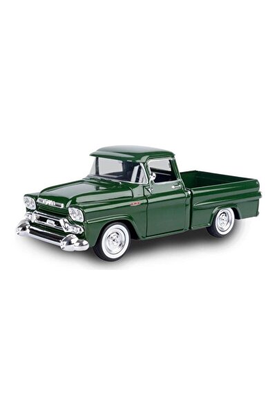 Motor Max Collection 1 / 24 Scale 1958 Gmc 100 Pickup Model Metal Car Green