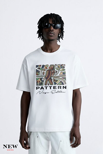sor sign Oversized T-shirt with a bird Printed