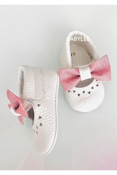 Babylee Hakiki deri Bebek Makosen ayakkabı