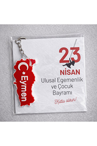 Kal Studio 20’li Türkiye Haritalı İsimli Anahtarlık-23 Nisan Çocuk Bayramı He...