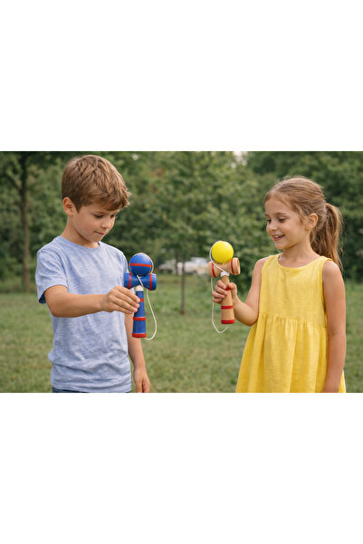 OEM Wooden Kendama Game for Kids and Adults, Ball with String,