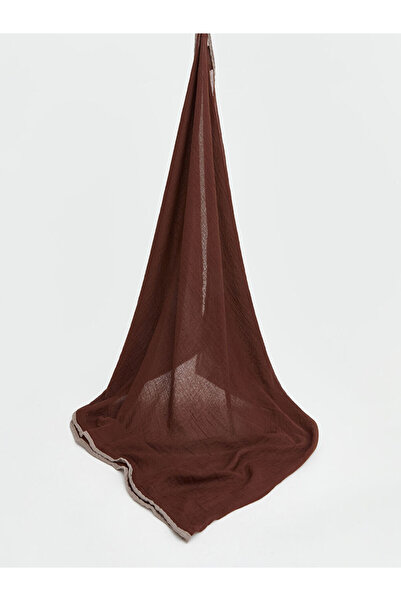 LC Waikiki Brown Basic Women's Shawl