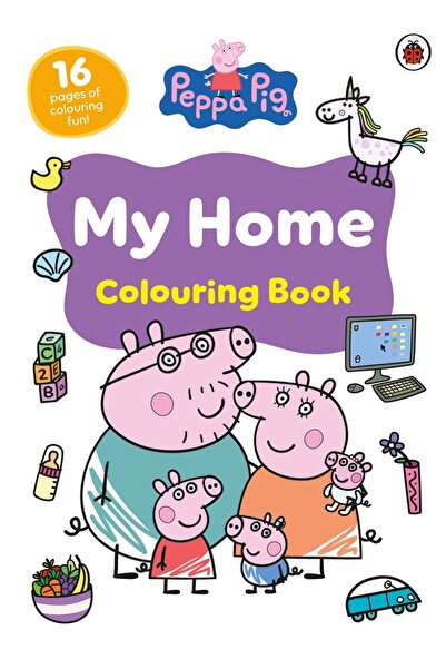 PENGUİN Πέππα το Γουρουνάκι: Το Σπίτι μου Βιβλίο Ζωγραφικής